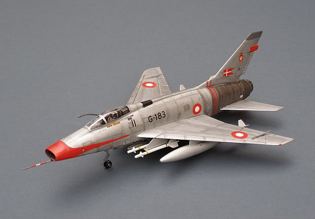 Frog F-104D Super Sabre RDAF 1/72