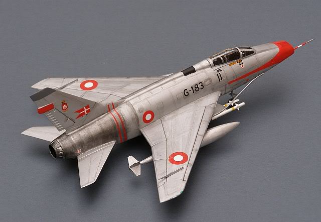 Frog F-104D Super Sabre RDAF 1/72