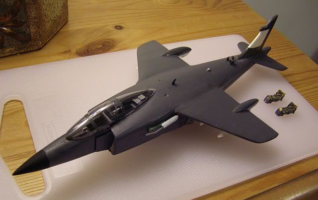 P.1154 - Slow but steady progress. Fuel probe fitted.